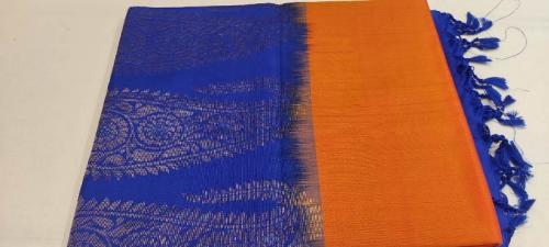 SOFT SILK SAREE WITH BLOUSE